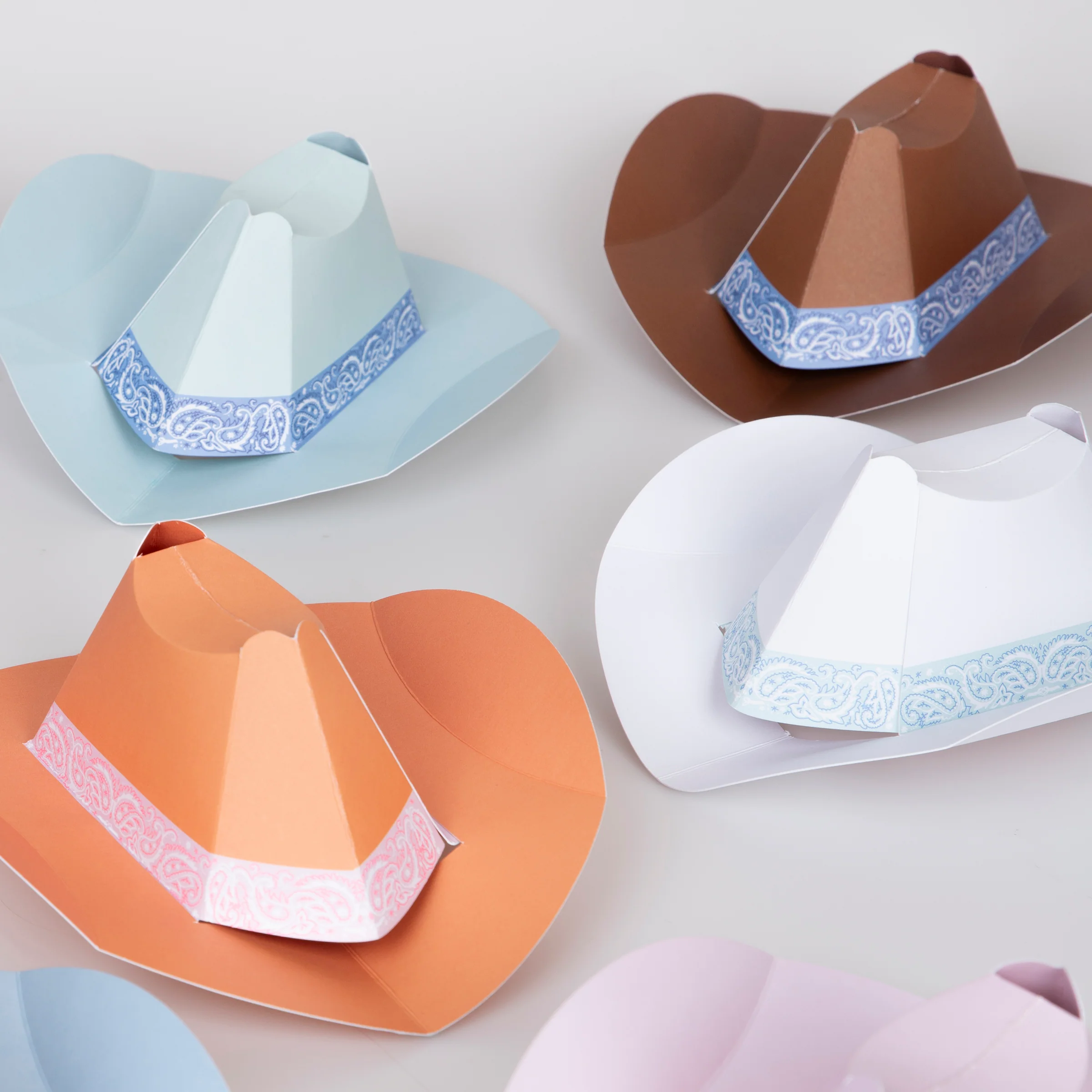 Western Mini Party Hats (x 8) - Image 3