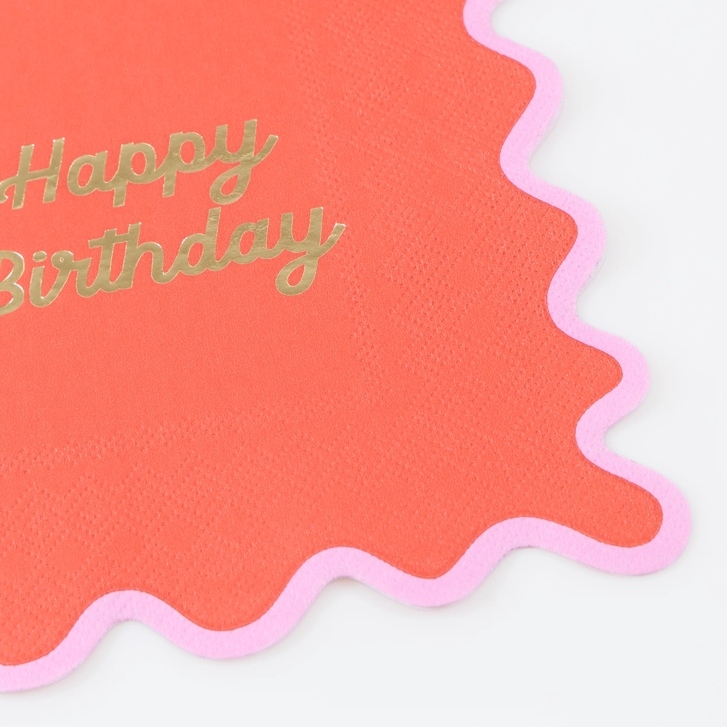 Wiggle Edge Large Napkins (x 16) - Image 3