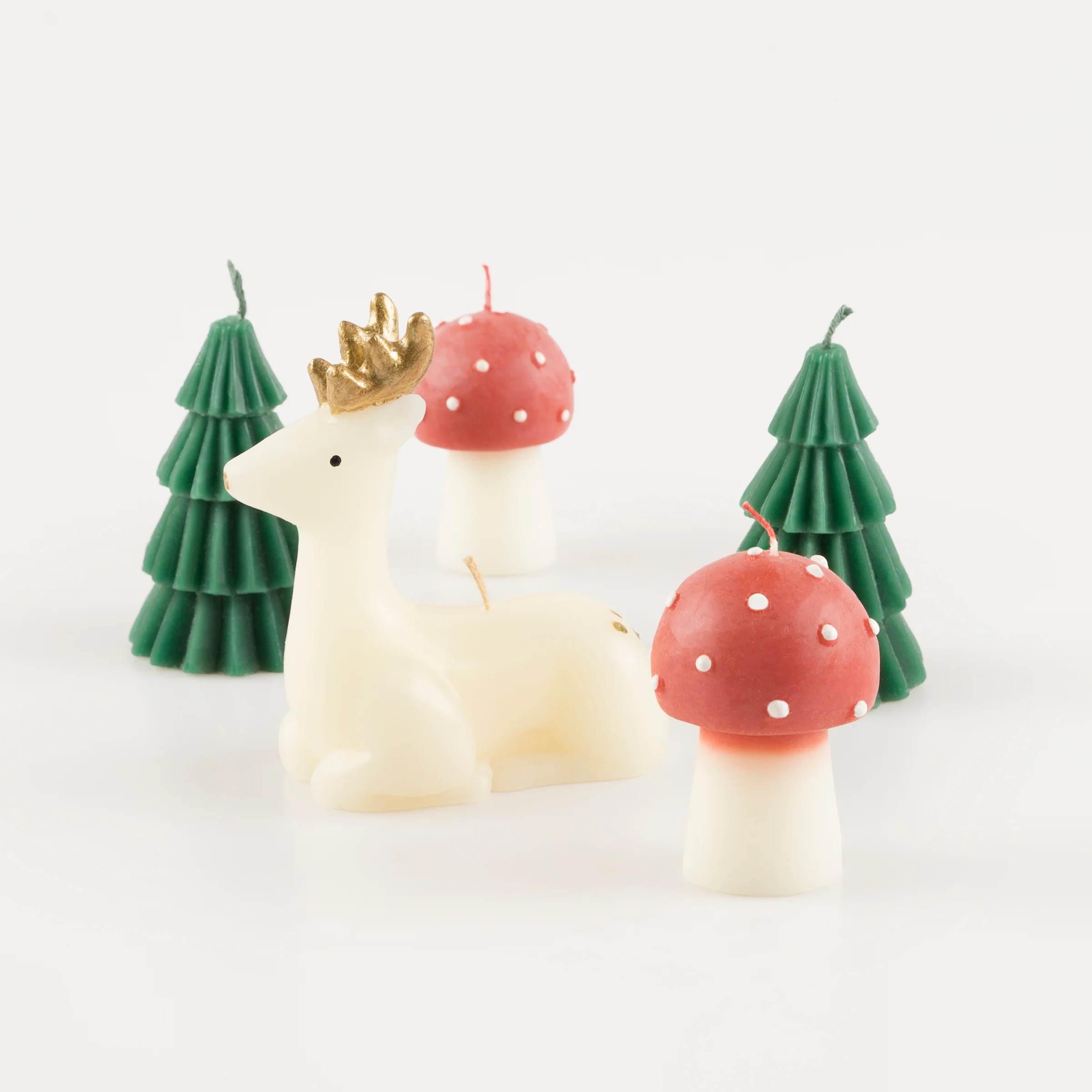 Winter Woodland Candles (x 5) - Image 3