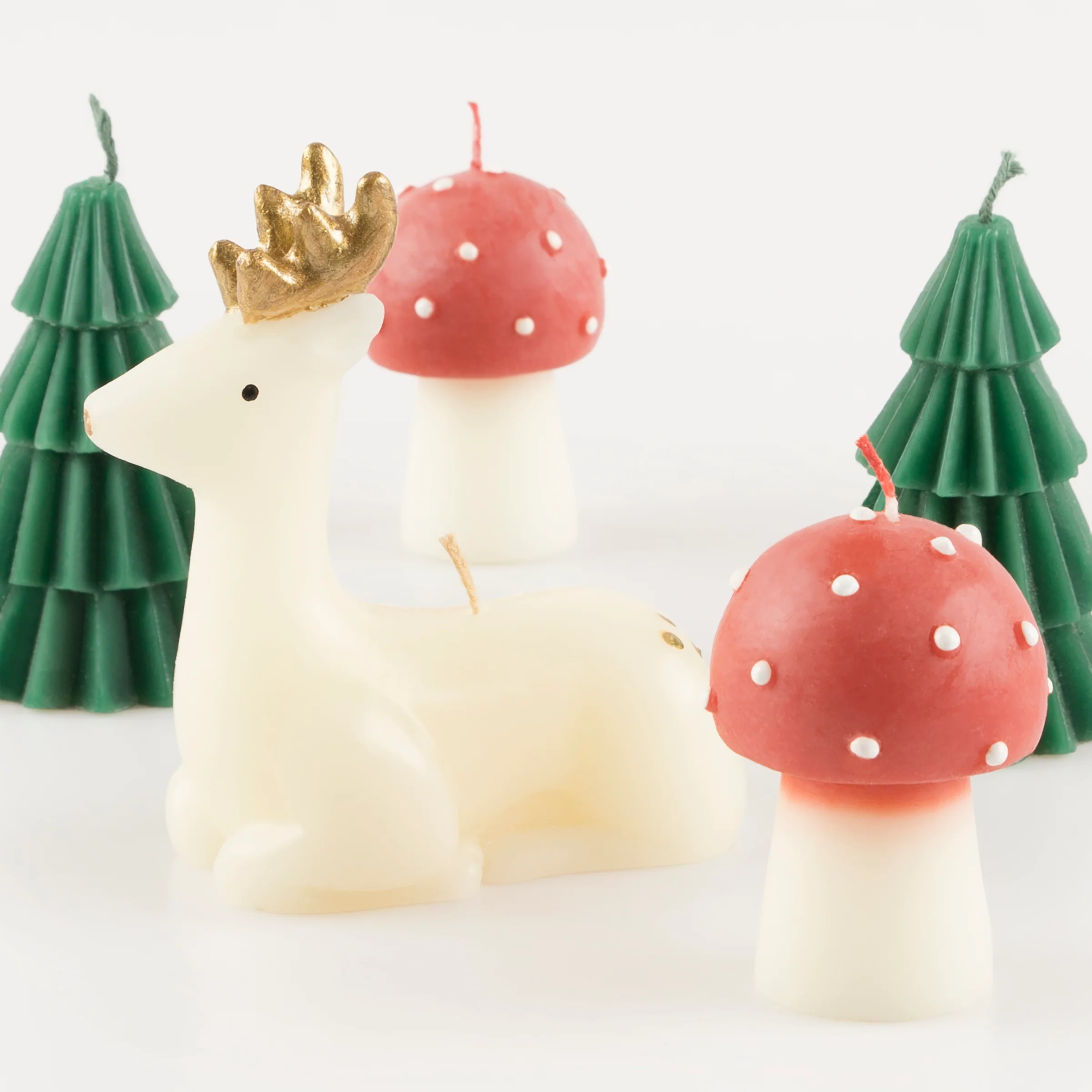 Winter Woodland Candles (x 5) - Image 5