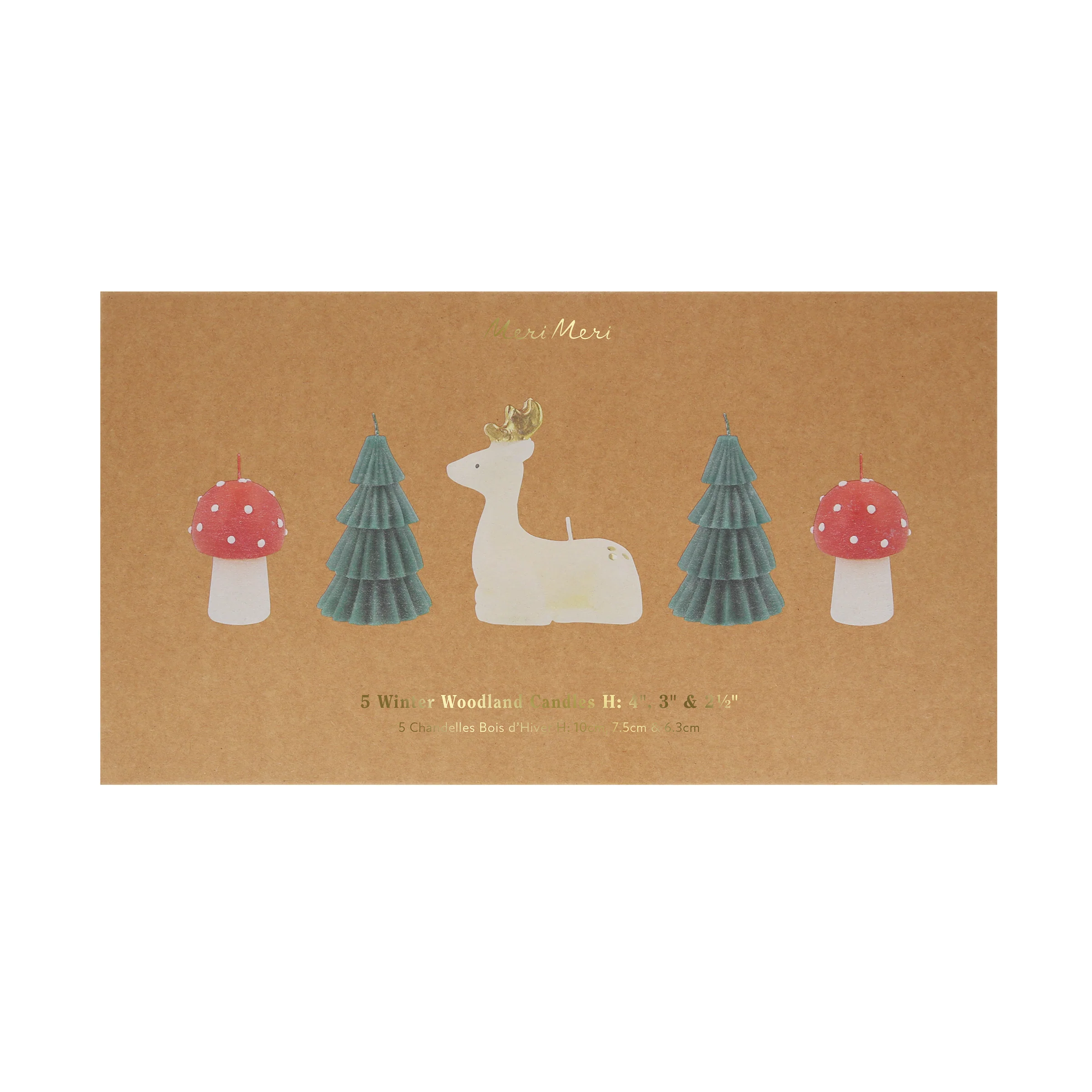 Winter Woodland Candles (x 5) - Image 6