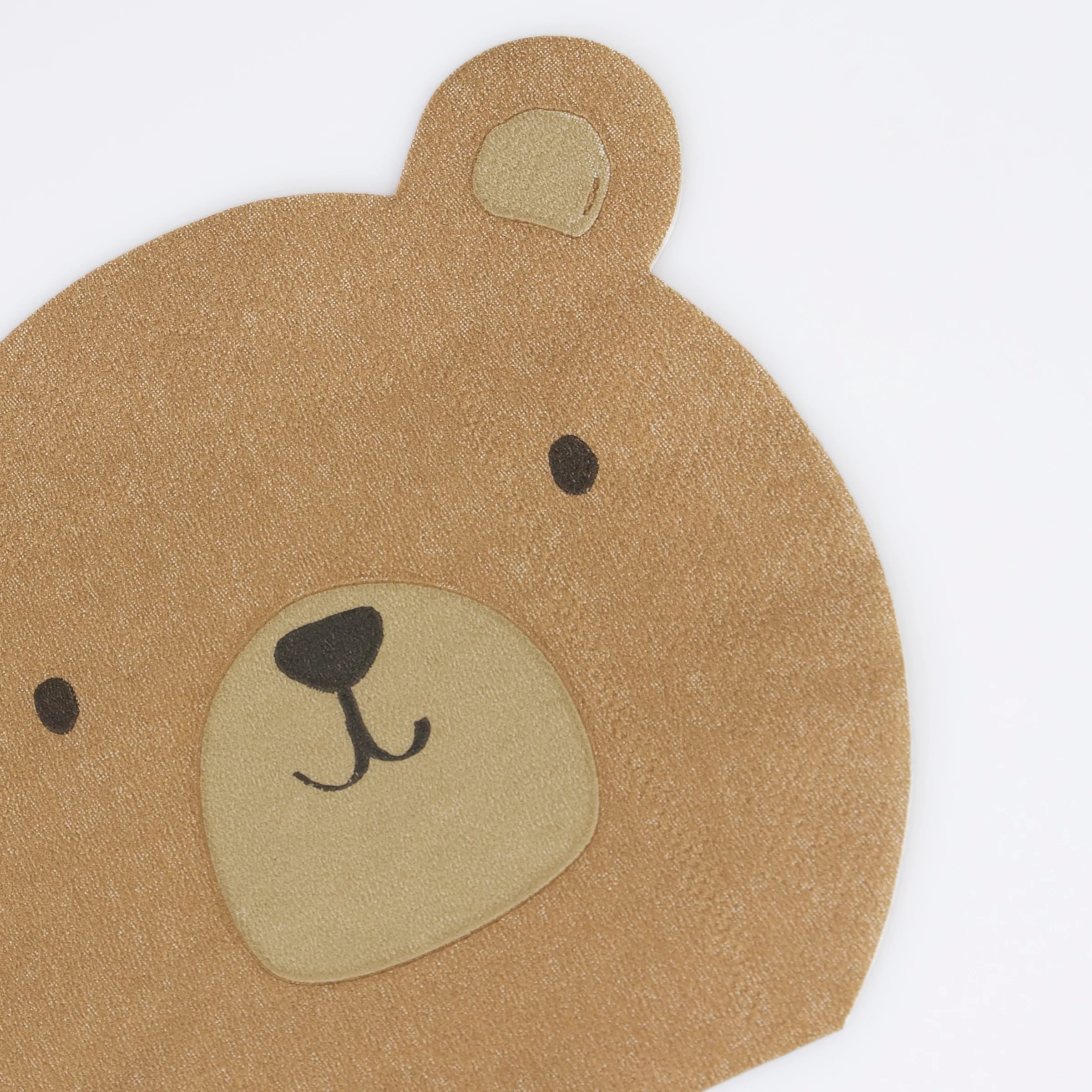Woodland Bear Napkins (x 16) - Image 2